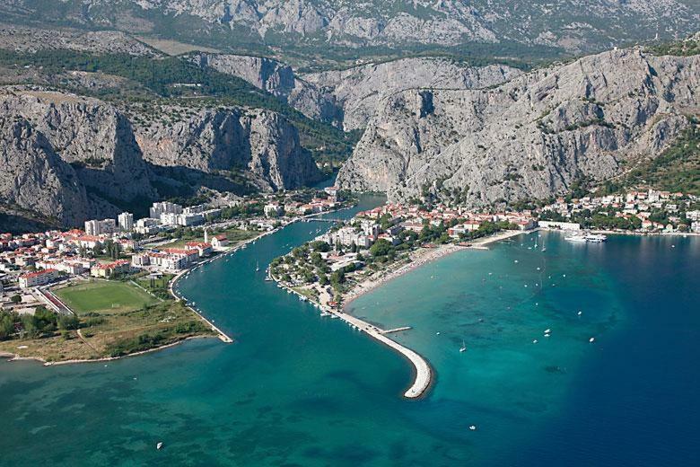 Apartment Romic Omiš Exterior foto